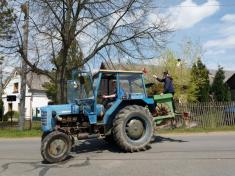1. máj v Kundraticích - průvod obcí