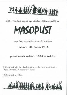 Masopust - 10.2.2018