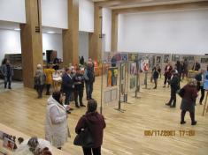 Vernisáž výstavy a křest kalendáře Klubu výtvarníků Borska
